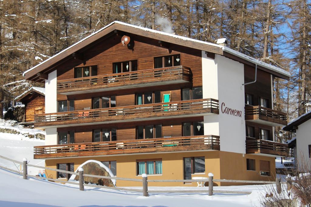Apartments Carmena Saas-Grund Esterno foto